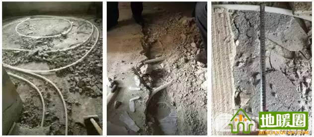 低價地暖到底有多可怕？掀開地板給你看！ 