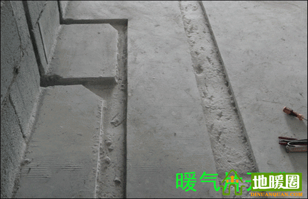 武漢暖氣安裝，暖氣開(kāi)槽